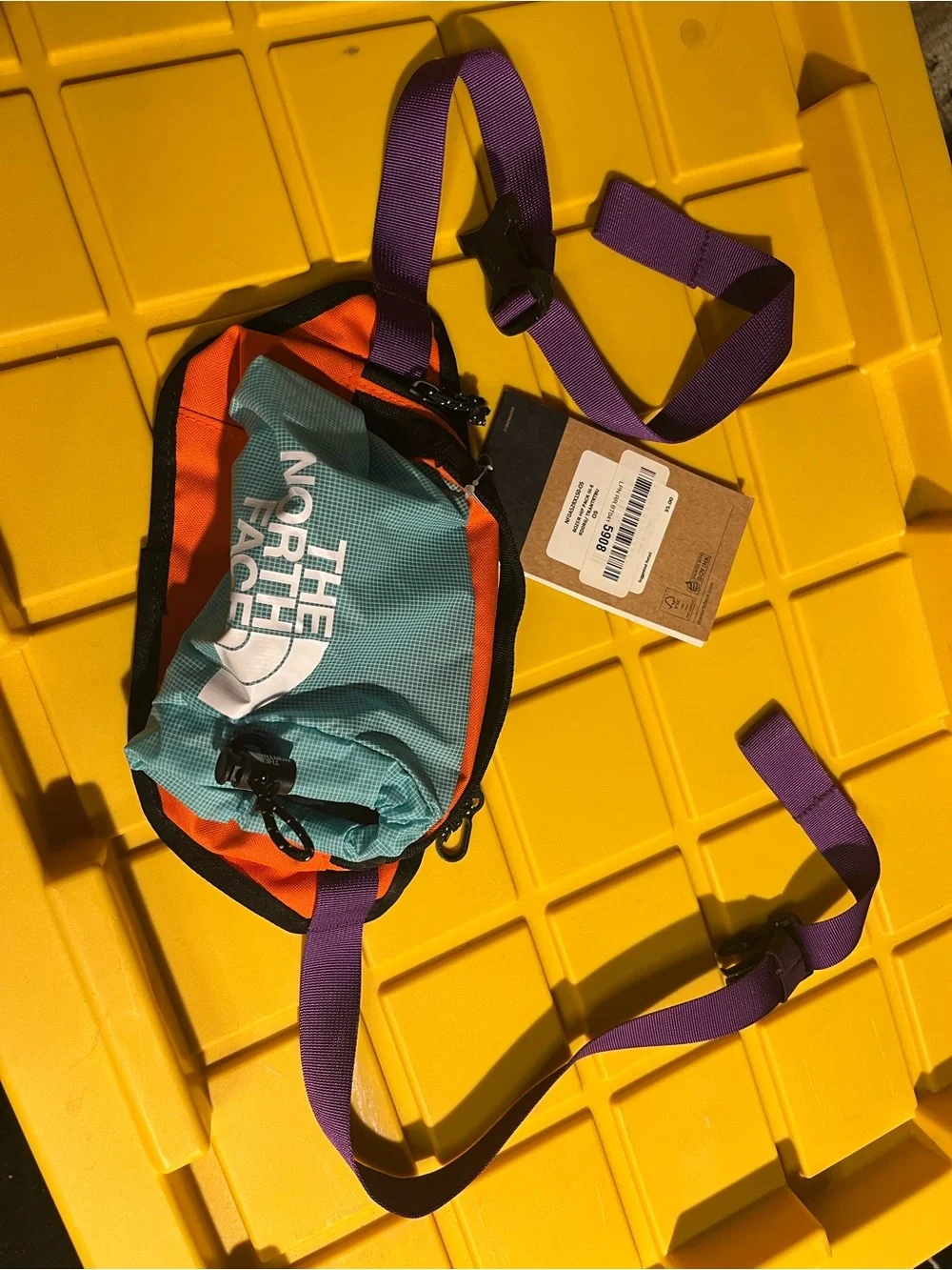 The North Face Red Orange water-repellent Multicolor Bozer Hip Funny Pack Ill